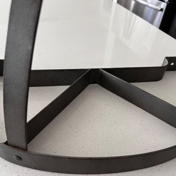 Southern Living Double Duty Wall Mount Pot Rack with Hooks NWOT 40734 - Picture 8 of 11